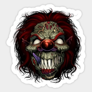 Evil Clown Sticker